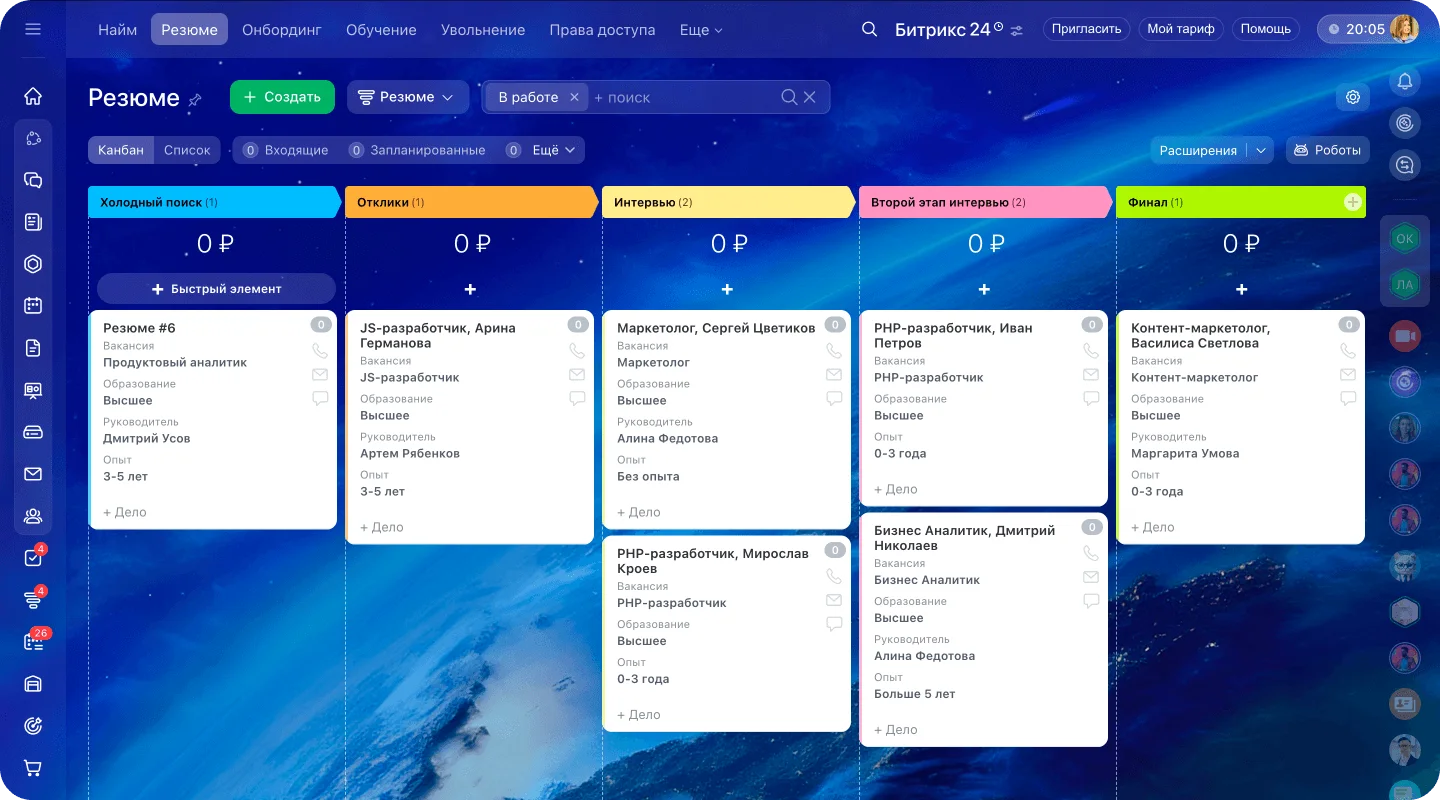 Рекрутинг и наем